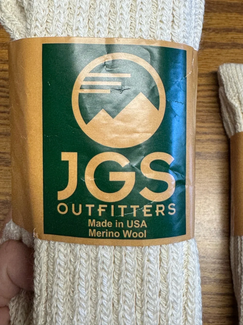 NWT JGS Outfitters made in the USA from Merino Wool.